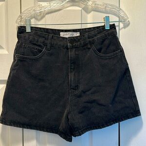 Petal & Pup black high waisted shorts. Comfortable and brand new shorts.